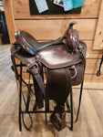 16" Imus 4-Beat Gaited Saddle Wide Tree (In Stock)-Phoenix Rising Saddles Gaited Horse Tack