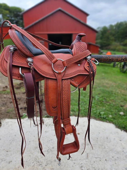 Custom Imus 4-Beat Gaited Saddle – Phoenix Rising Saddles