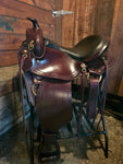 16" Imus 4-Beat Gaited Saddle Wide Tree (Brand New In Stock)-Phoenix Rising Saddles Gaited Horse Tack