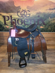 16" Imus 4-Beat ELITE Gaited Saddle Standard Tree (In Stock!)-Phoenix Rising Saddles Gaited Horse Tack