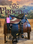 16" Imus 4-Beat ELITE Gaited Saddle Standard Tree (In Stock!)-Phoenix Rising Saddles Gaited Horse Tack