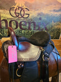 16" Imus 4-Beat ELITE Gaited Saddle Standard Tree (In Stock!)-Phoenix Rising Saddles Gaited Horse Tack