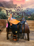 17" Imus 4-Beat ELITE Gaited Saddle Standard Tree (In Stock!)-Phoenix Rising Saddles Gaited Horse Tack