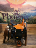 17" Imus 4-Beat ELITE Gaited Saddle Standard Tree (In Stock!)-Phoenix Rising Saddles Gaited Horse Tack