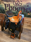 17" Imus 4-Beat ELITE Gaited Saddle Standard Tree (In Stock!)-Phoenix Rising Saddles Gaited Horse Tack