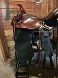 17" Imus 4-Beat Gaited Saddle Wide Tree (Brand New In Stock)-Phoenix Rising Saddles Gaited Horse Tack