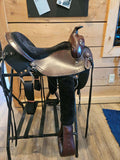 16" Imus 4-Beat ELITE Gaited Saddle Wide Tree (In Stock!)-Phoenix Rising Saddles Gaited Horse Tack