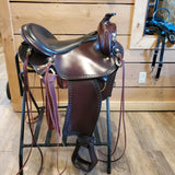 17" Imus 4-Beat Gaited Saddle Standard Tree (Brand New! In Stock)-Phoenix Rising Saddles Gaited Horse Tack